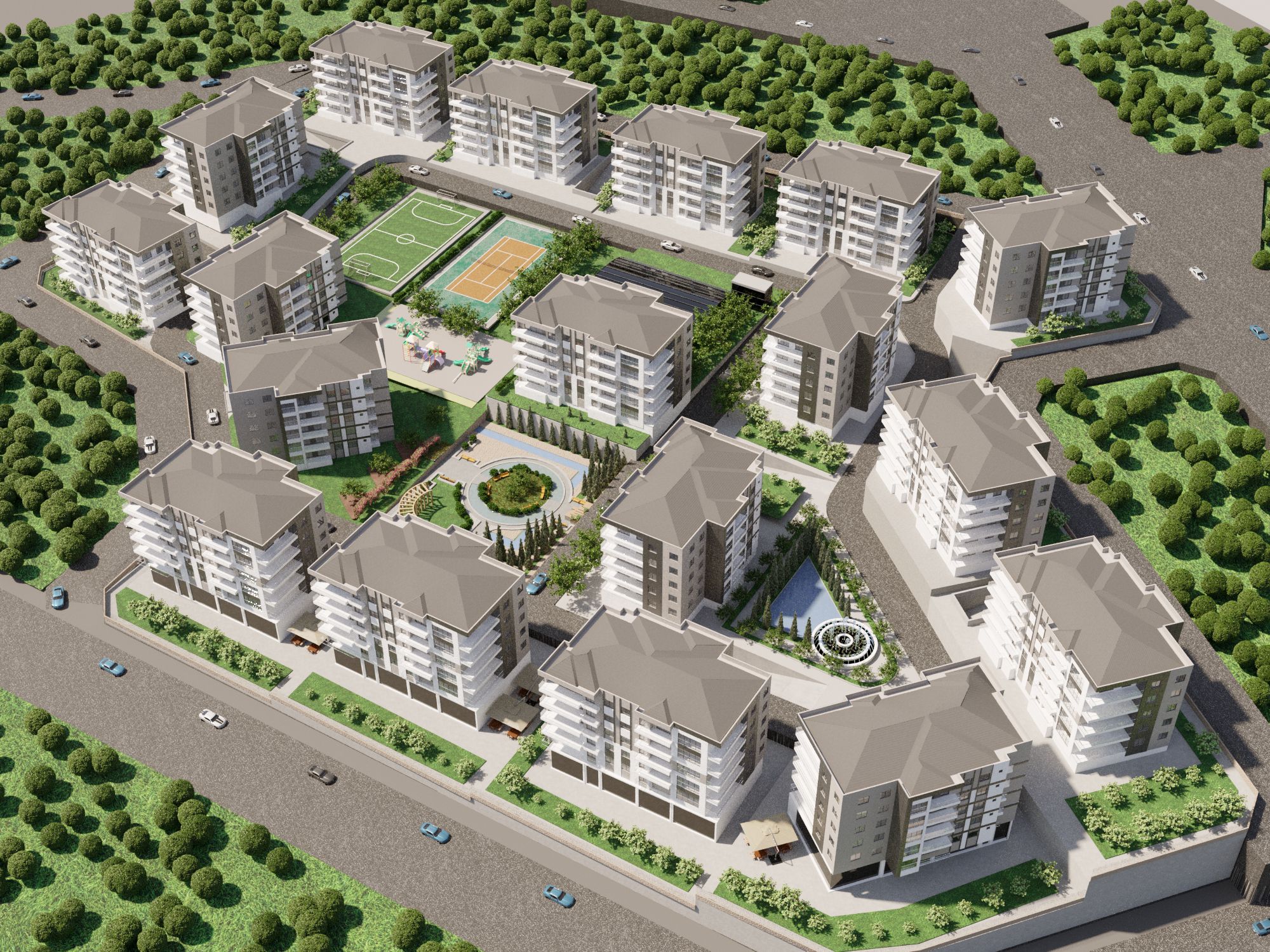 KIRIKKALE OSMANGAZİ HOUSING COMPLEX <br> <br>  Residential
